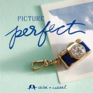 Chloe + Isabel Trésors "Picture Perfect" Camera Charm *RARE* Photography Tourist